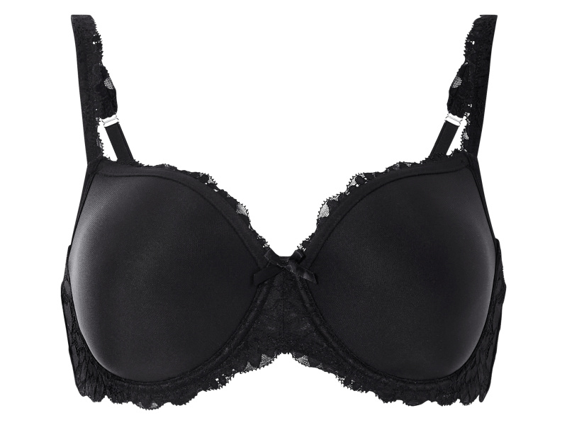 esmara® Dámská podprsenka s krajkou (černá, 85C)