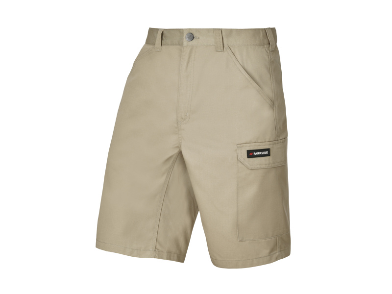 Parkside® Pánské pracovní kraťasy (béžová, 54)
