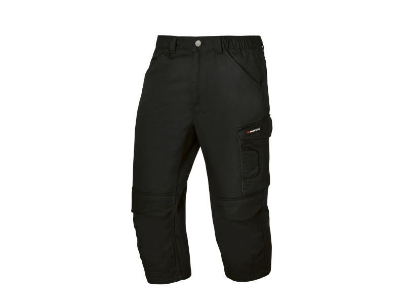 Parkside® Pánské pracovní kalhoty, zkrácená délka (černá, 48)