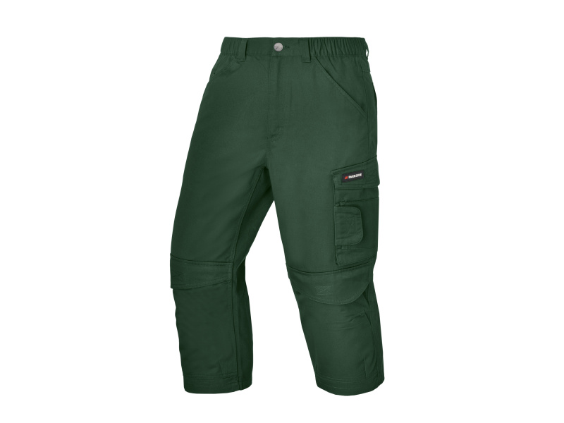 Parkside® Pánské pracovní kalhoty, zkrácená délka (zelená, 58)
