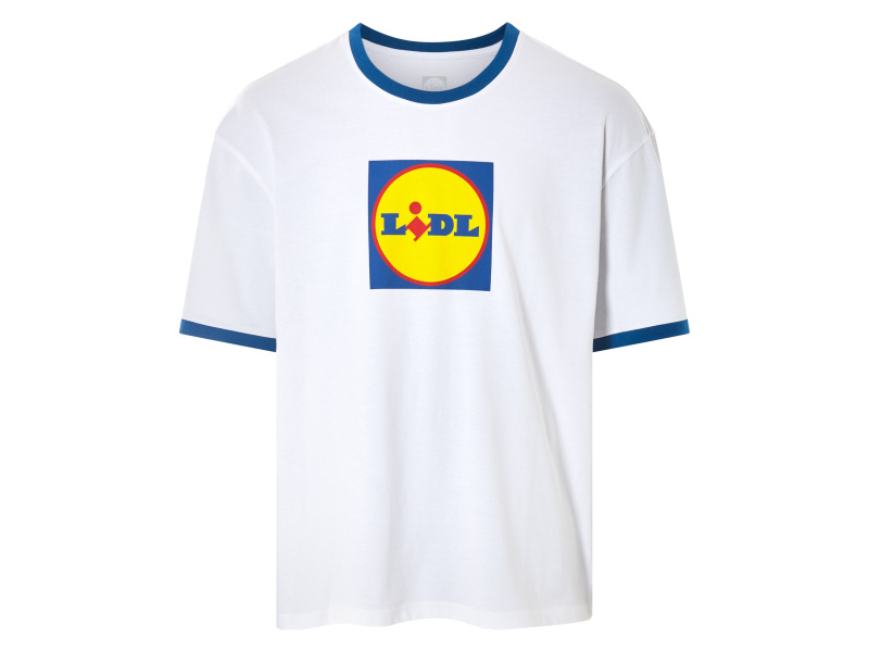 Pánské oversize triko s BIO bavlnou Lidl (bílá, M (48/50))