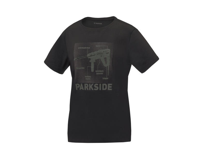 Parkside® Dámské triko s BIO bavlnou (černá, M(40/42))
