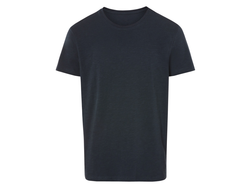Livergy® Pánské triko, z čisté bavlny (navy modrá, XL (56/58))