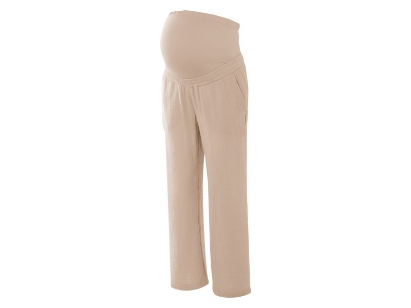 esmara® Dámské těhotenské kalhoty (béžová, Xs(32/34))