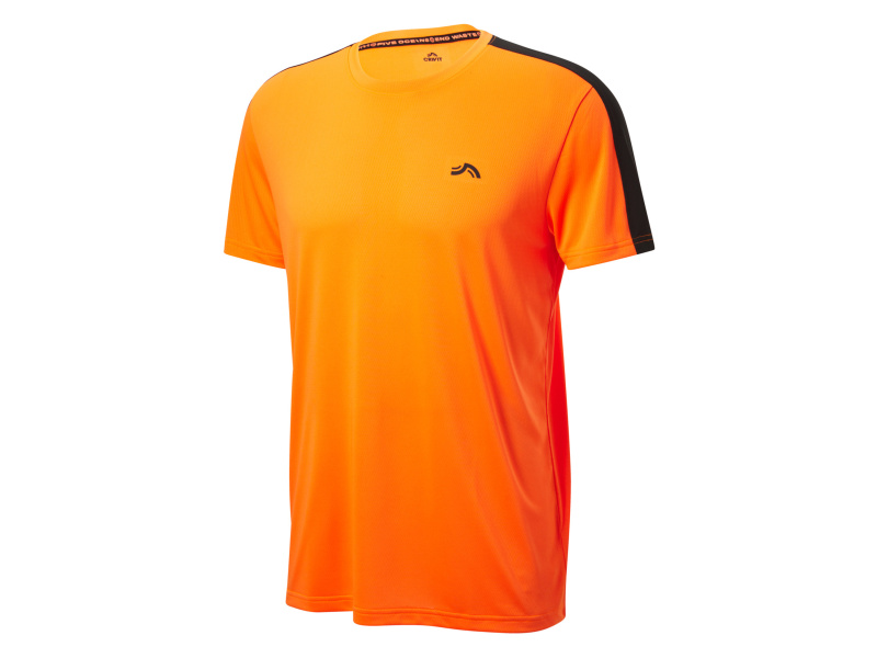 Crivit Pánské funkční triko, s kulatým výstřihem (oranžová, S (44/46))