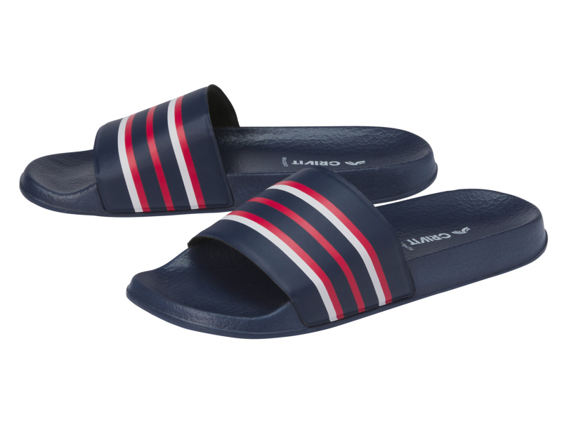 Crivit Pánské pantofle (navy modrá, 46)