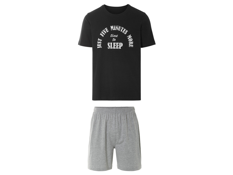 Livergy® Pánské pyžamo (černá, XL (56/58))