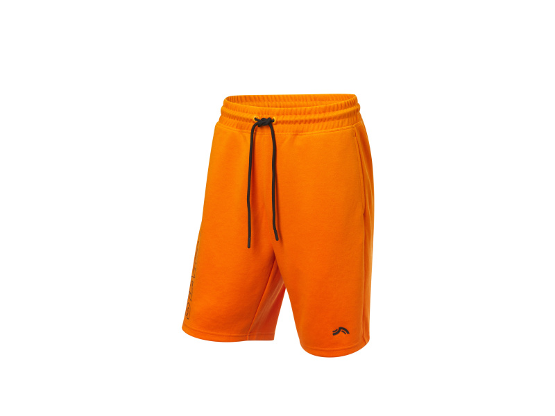 Crivit Pánské teplákové bermudy (oranžová, M (48/50))