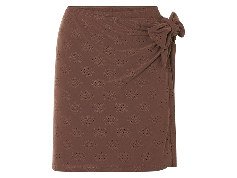 esmara® Dámská zavinovací sukně (hnědá, S (36/38))