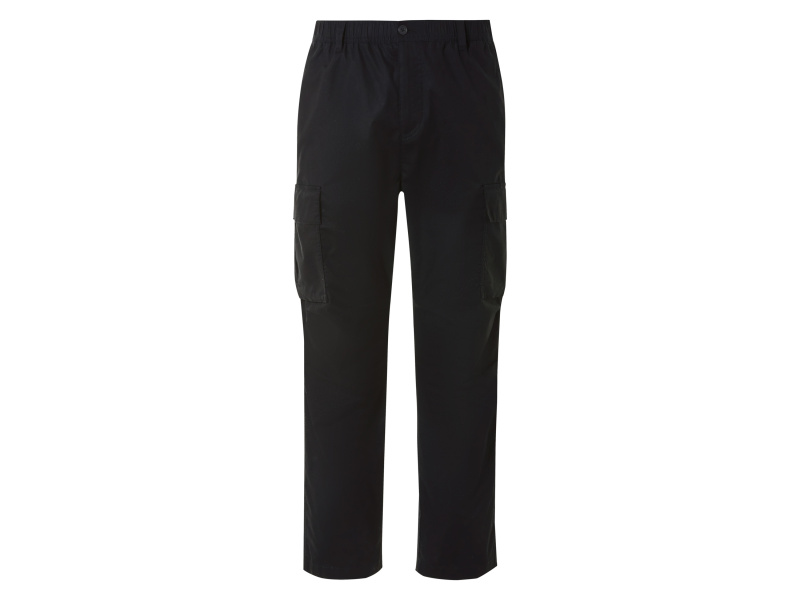 Livergy® Pánské cargo kalhoty (černá, L (52/54))