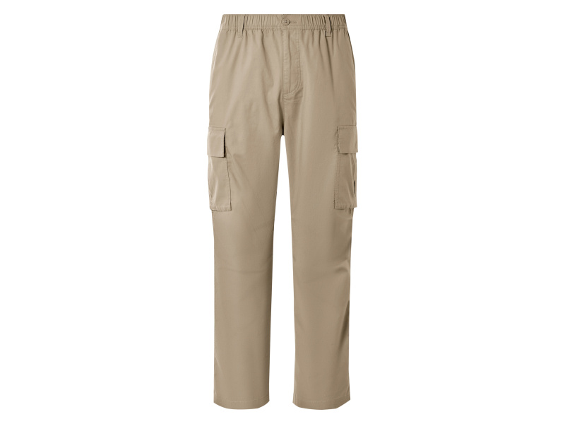Livergy® Pánské cargo kalhoty (béžová, M (48/50))
