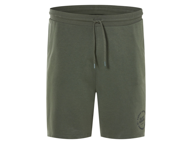 Livergy® Pánské teplákové bermudy XXL (tmavě zelená, XXL (60/62))