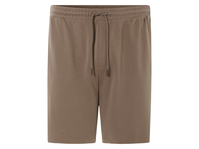 Livergy® Pánské teplákové kraťasy (hnědá, L (52/54))