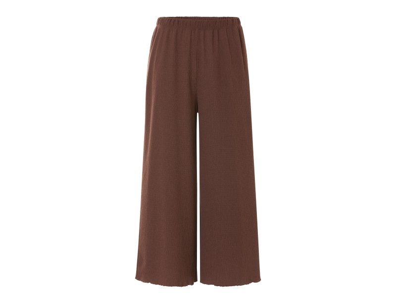 esmara® Dámské culotte kalhoty (hnědá, M (40/42))
