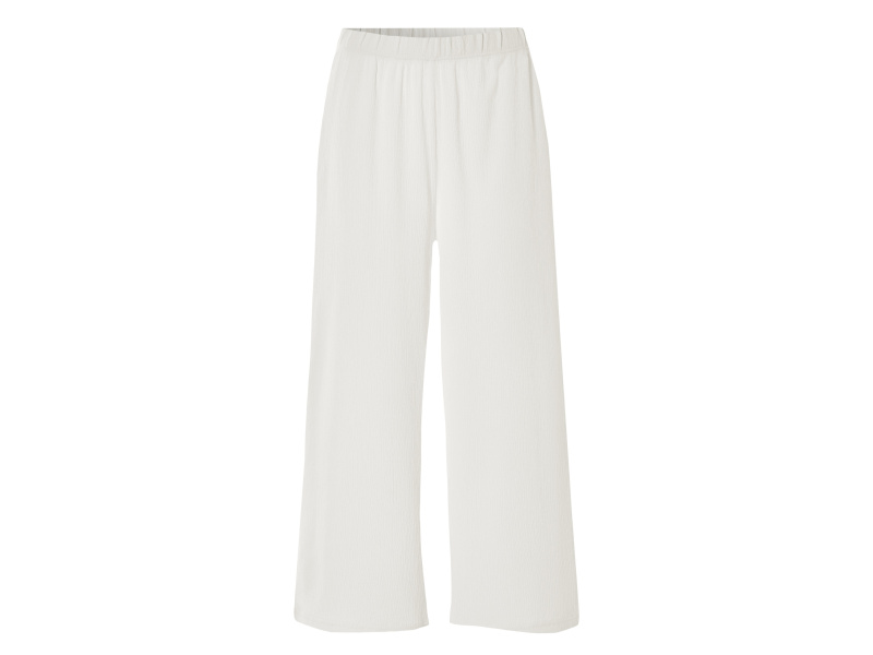 esmara® Dámské culotte kalhoty (bílá, S (36/38))