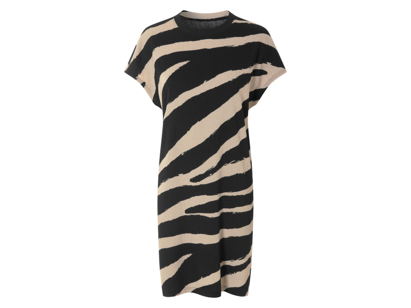 esmara® Dámské šaty (černá/béžová, S (36/38))