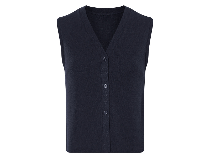 esmara® Dámská vesta (navy modrá, S (36/38))