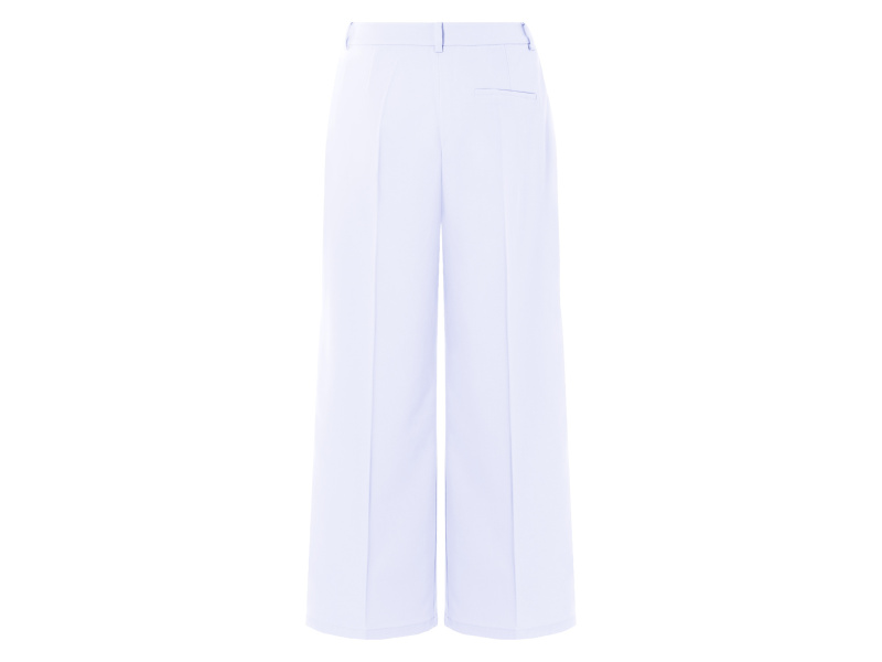 esmara® Dámské palazzo kalhoty (bílá, 34)