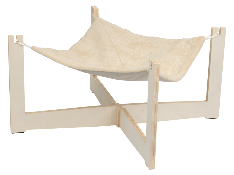 zoofari® Škrabadlo s odpočívadlem / Závěsná síť / Týpí pro domácí zvířata (houpací síť)