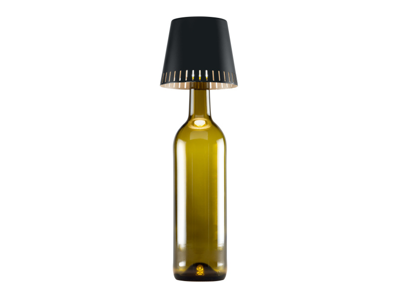 Livarno home LED svítidlo na láhve (černá)