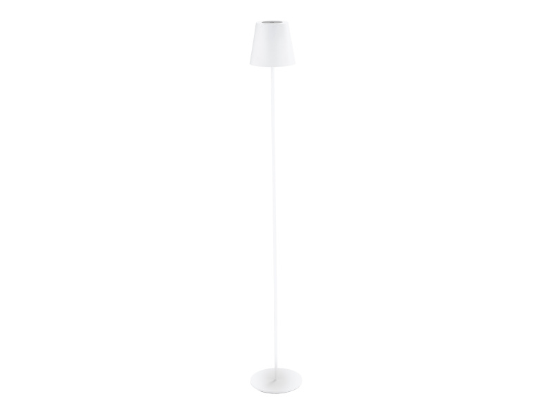 Livarno home Aku stojací LED lampa s USB a dotykovým stmívačem (bílá)