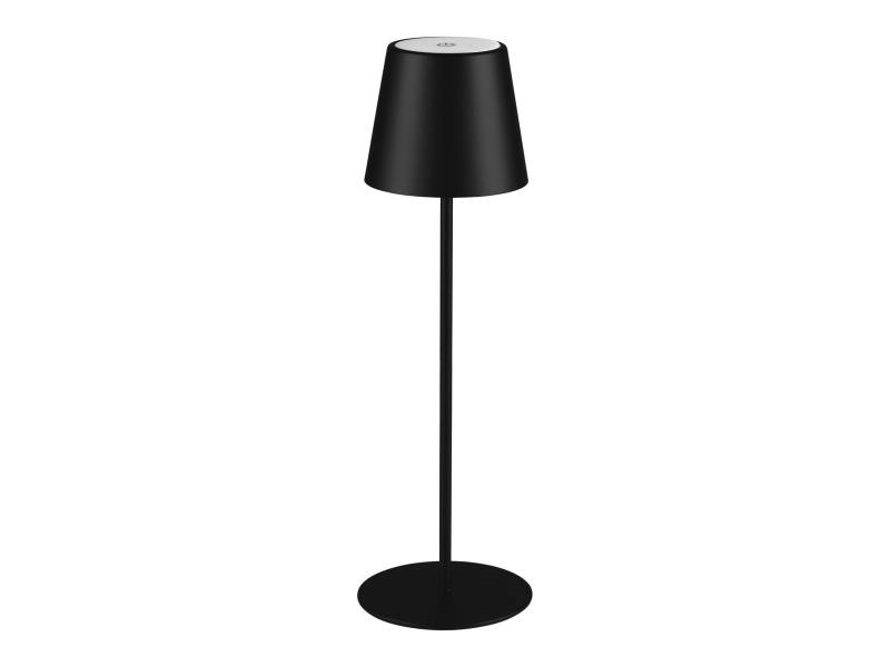 Livarno home Aku stolní LED lampa s USB a dotykovým stmívačem (černá)