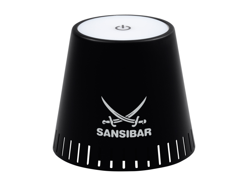 Sansibar LED aku lampa do láhve (černá)