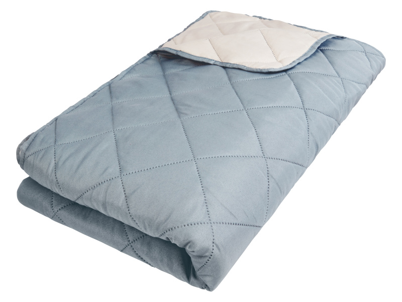 Livarno home Přehoz na postel, 150 x 250 cm (modrá)