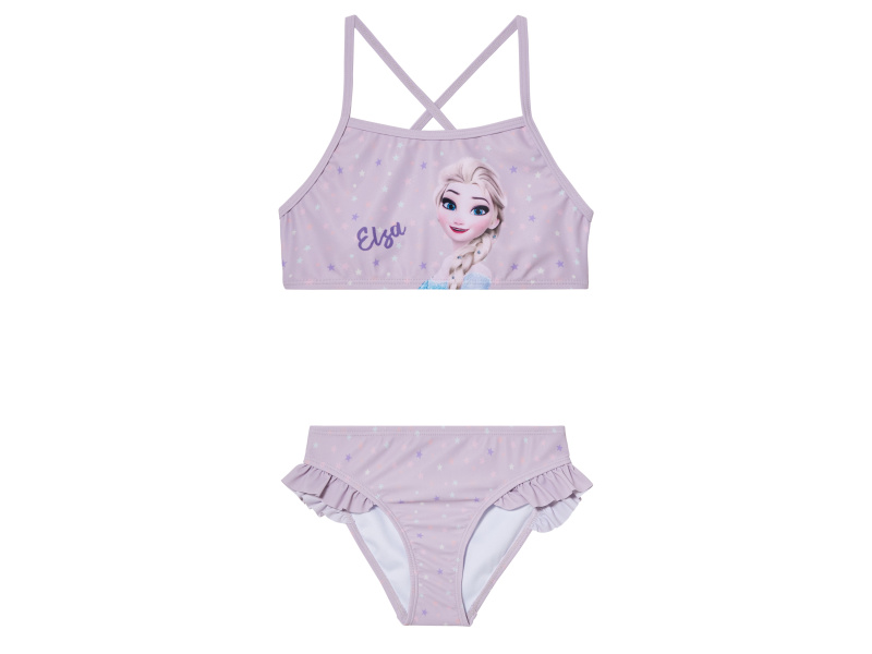 Dívčí bikiny / plavky (lila fialová, 98/104)
