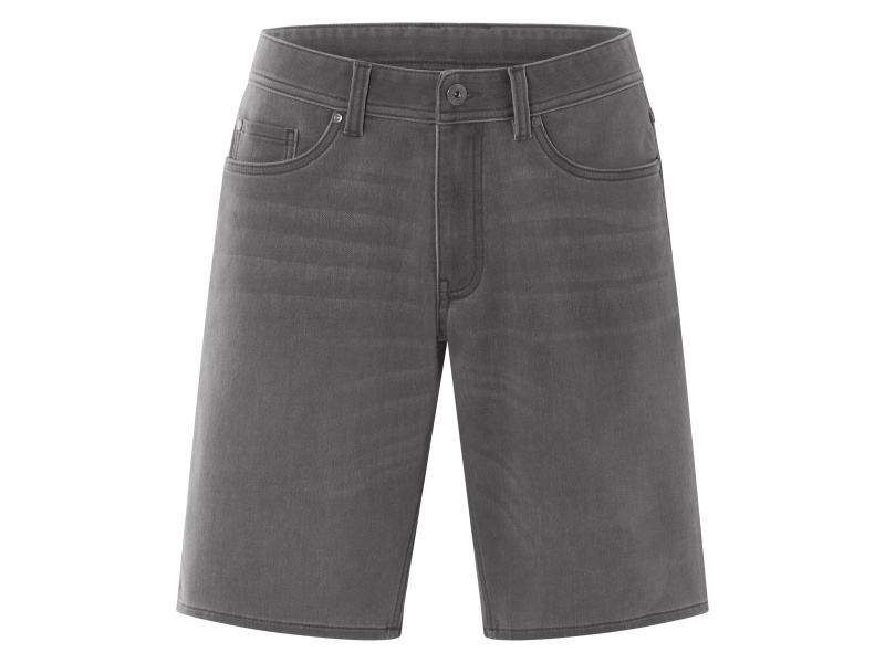 Livergy® Pánské džínové bermudy (šedá, 50)