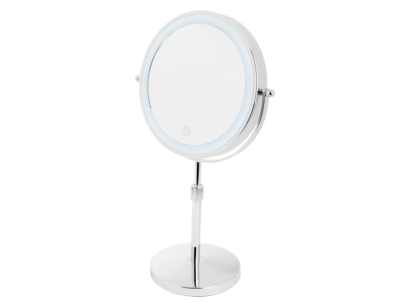 Cien Beauty Kosmetické zrcátko s LED osvětlením (základna s natavitelnou výškou)