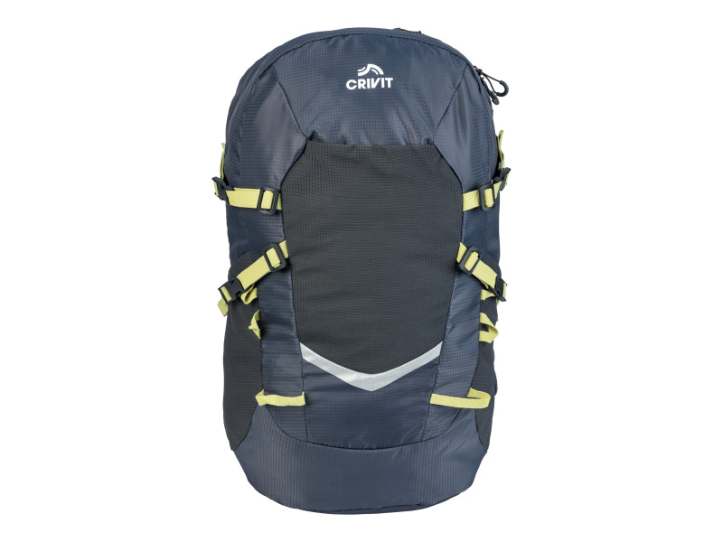 Crivit Trekingový batoh, 30 l (šedá/zelená)