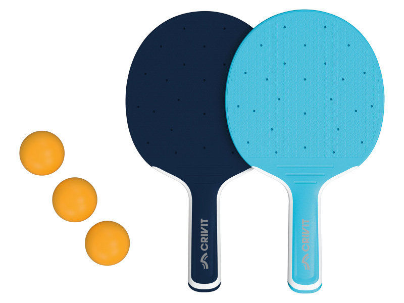 Crivit Sada na badminton / stolní tenis / zahradní tenis / dětská badmintonová sada (sada na stolní tenis)