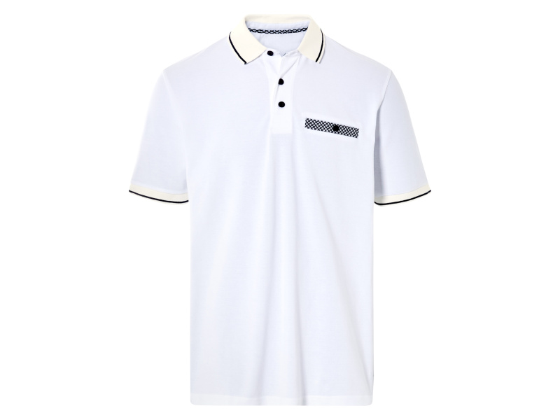 Livergy® Pánské polotriko "Regular Fit" (bílá, XL (56/58))