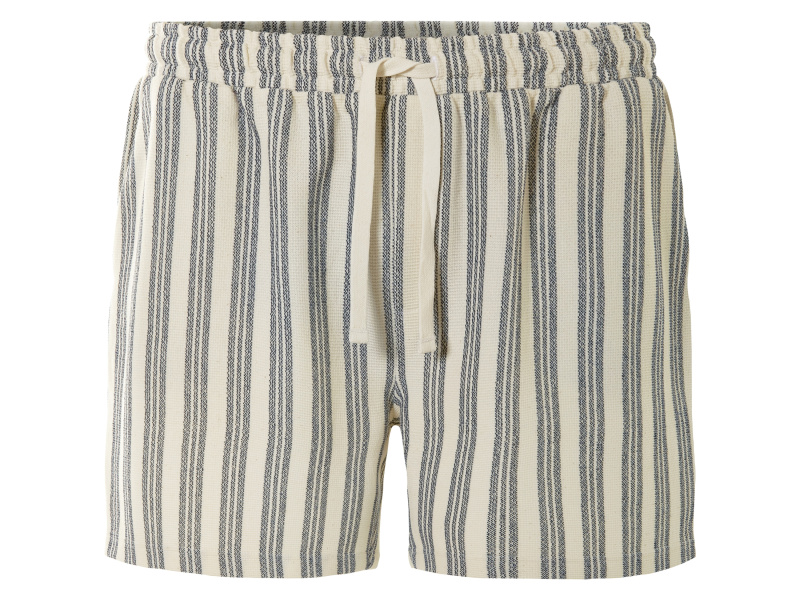 Livergy® Pánské kraťasy (bílá / navy modrá, S (44/46))