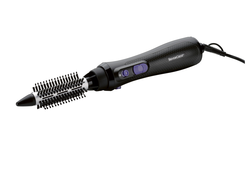Silvercrest® Personal Care Multifunkční kulma s 6 nástavci SWC 1000 E1 (černá/modrá)