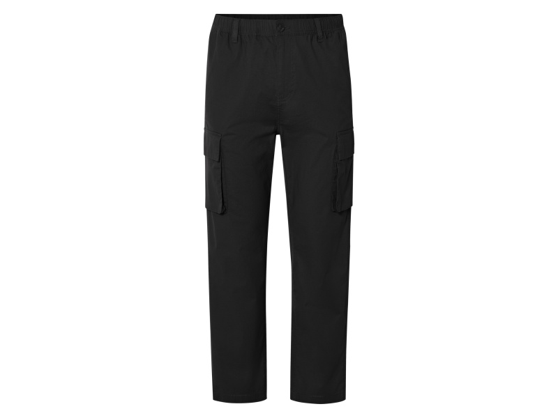 Livergy® Pánské cargo kalhoty (černá, M (48/50))