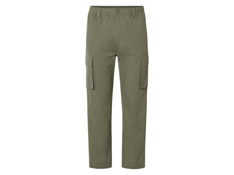 Livergy® Pánské cargo kalhoty (khaki, L (52/54))