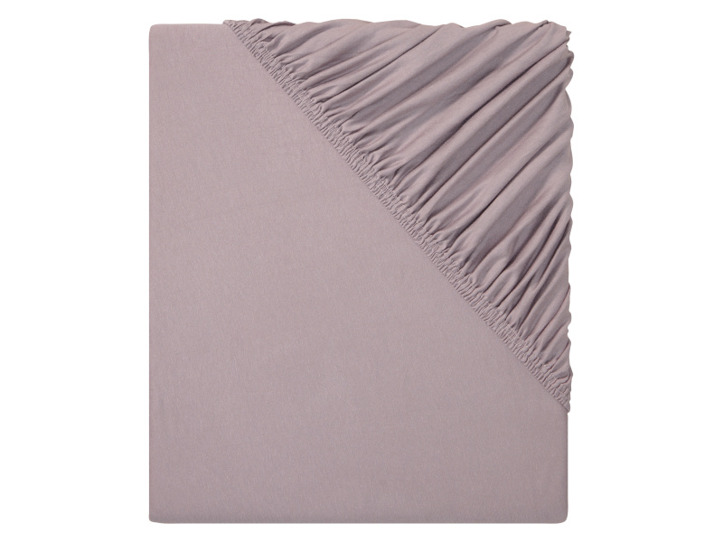 Livarno home Žerzejové napínací prostěradlo, 90-100 x 200 cm (světle růžová)
