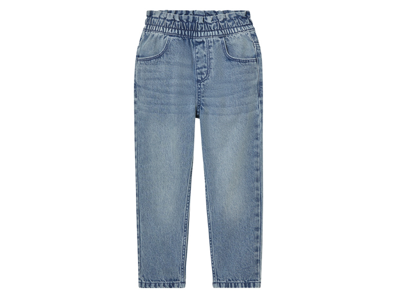 lupilu® Dívčí džíny "Relaxed Fit" (modrá, 122/128)