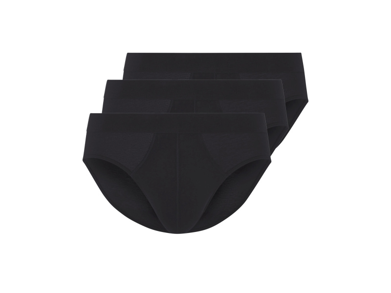 Livergy® Pánské slipy, 3 kusy (černá, 7/Xl)