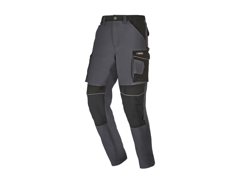 Parkside Performance® Pánské pracovní kalhoty (šedá/černá, 58)