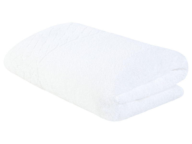 Livarno home Froté osuška s BIO bavlnou, 70 x 140 cm, 450 g/m2 (bílá)