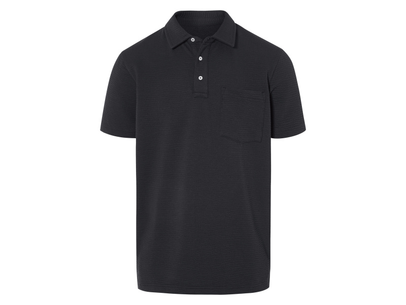 Livergy® Pánské polotriko (černá, M(48/50))