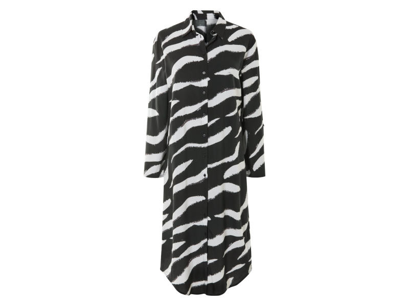 esmara® Dámské šaty (vzor/černá/bílá, 46)