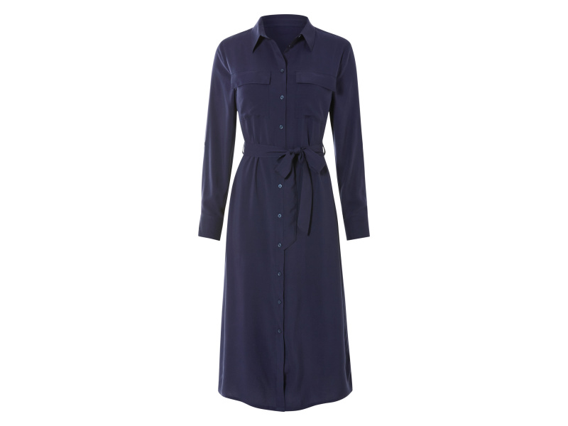 esmara® Dámské šaty (navy modrá, 34)