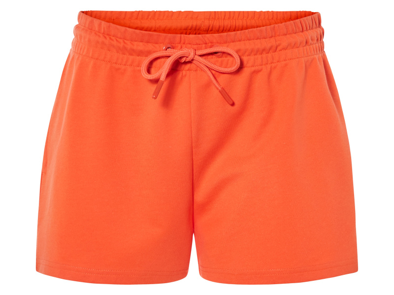 esmara® Dámské šortky, normální výška pasu (oranžová, S(36/38))