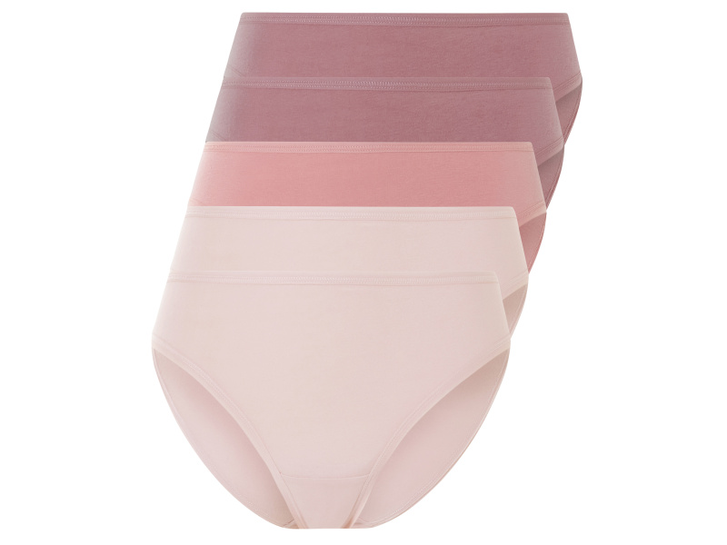 esmara® Dámské kalhotky, 5 kusů (světle růžová, S(36/38))