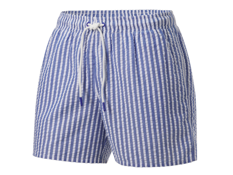 Crivit Pánské koupací kraťasy (pruhy/modrá, 7/Xl)