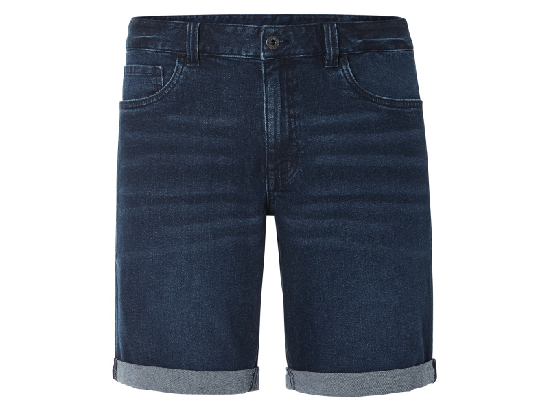 Livergy® Pánské džínové kraťasy (tmavě modrá, 52)